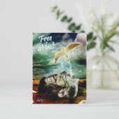 Kostenlos bei Last - Postkarte (Stehend Vorderseite)