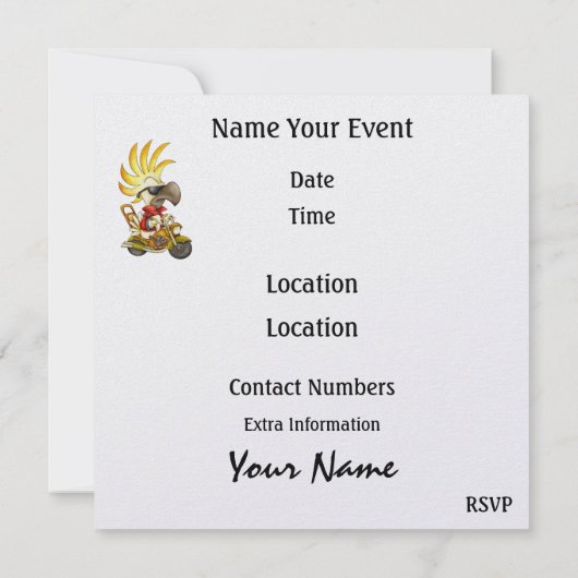 Kostenlos beim Last Biker - SRF Einladung (Rückseite)