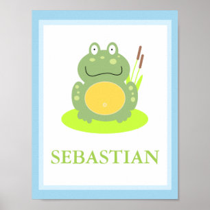 KOSTENLOS DEN INDIVIDUELLE NAME-DRUCKEN DER POND-F POSTER