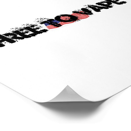 KOSTENLOS FÜR DAS VAPE-DESIGN POSTER (Ecke)