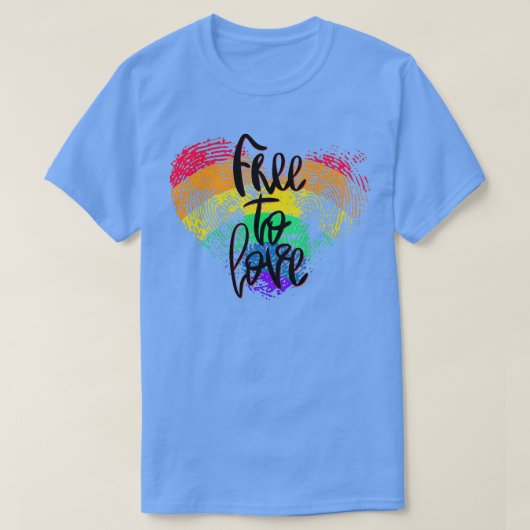 Kostenlos für die Liebe T-Shirt (Design vorne)