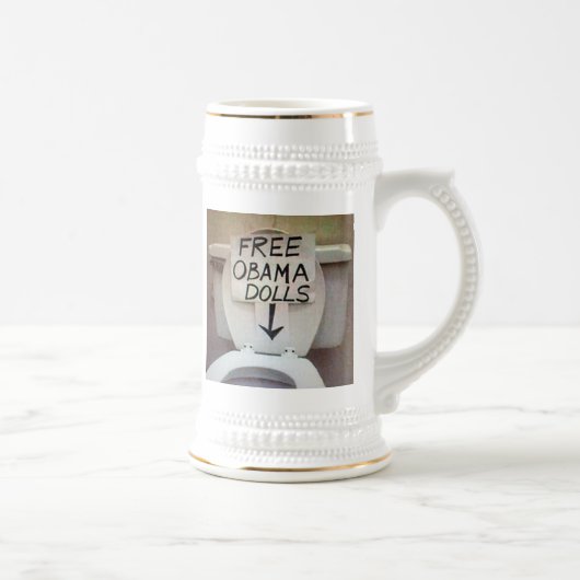 KOSTENLOS OBAMA DOLLS BIERGLAS (Rechts)