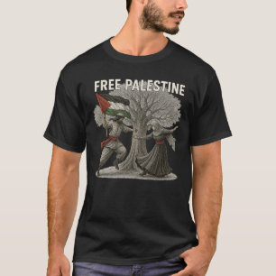 Kostenlos-Palästina-T-Shirt – Wurzeln der Freiheit T-Shirt