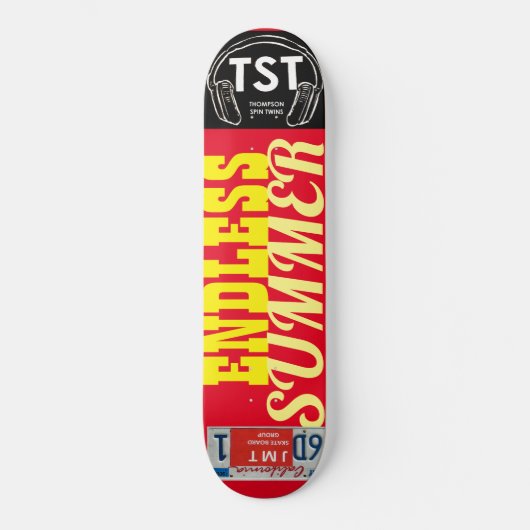 KOSTENLOS SOMMERskateboard Skateboard (Vorderseite)