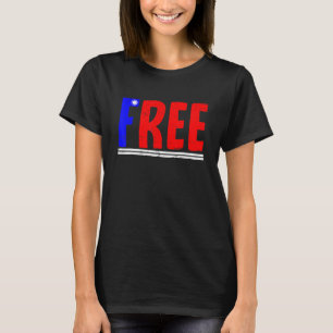 KOSTENLOS Taiwan frei halten Taiwanesische Flagge  T-Shirt