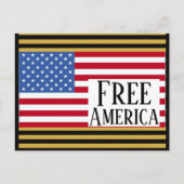 Kostenlose Amerika Postkarte (Vorderseite)