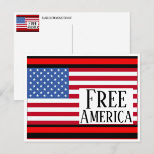 Kostenlose Amerika-Postkarte Postkarte