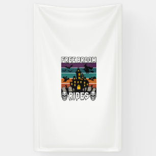 Kostenlose Besenfahrten Halloween Spukhaus Hexe Sk Banner