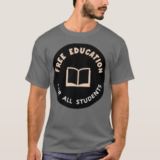Kostenlose Bildung Kostenlose Uni T-Shirt