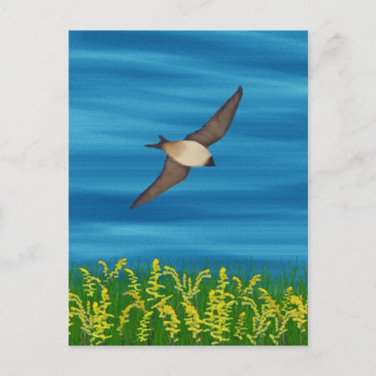 KOSTENLOSE BIRD POSTKARTE (Vorderseite)