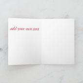 Kostenlose Bücher Feiertagskarte (Innenseite)