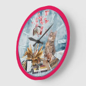 Kostenlose Bücher Große Wanduhr (Winkel)