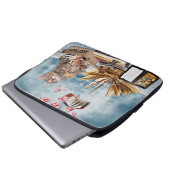 Kostenlose Bücher Laptopschutzhülle (Vorne Knopf)