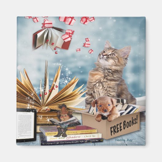 Kostenlose Bücher Magnet (Vorne)