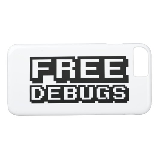 KOSTENLOSE DEBUGS Case-Mate iPhone HÜLLE (Rückseite (Horizontal))