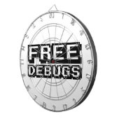 KOSTENLOSE DEBUGS DARTSCHEIBE (Vorderseite rechts)