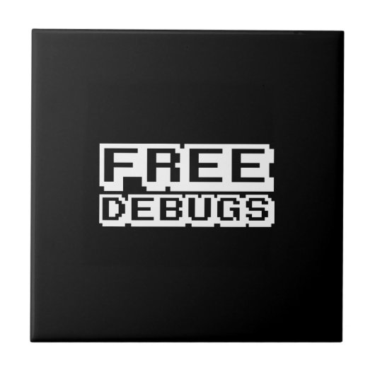 KOSTENLOSE DEBUGS FLIESE (Vorderseite)