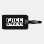 KOSTENLOSE DEBUGS GEPÄCKANHÄNGER (Rückseite horizontal)