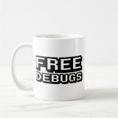 KOSTENLOSE DEBUGS KAFFEETASSE (Links)