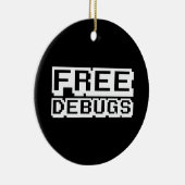 KOSTENLOSE DEBUGS KERAMIKORNAMENT (Rechts)