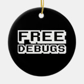 KOSTENLOSE DEBUGS KERAMIKORNAMENT (Vorne)