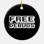 KOSTENLOSE DEBUGS KERAMIKORNAMENT (Hinten)