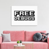 KOSTENLOSE DEBUGS LEINWANDDRUCK (Insitu (Wohnzimmer))