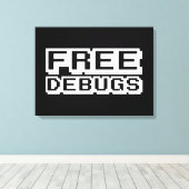 KOSTENLOSE DEBUGS LEINWANDDRUCK (Insitu (Holzboden))