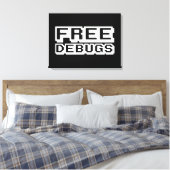 KOSTENLOSE DEBUGS LEINWANDDRUCK (Insitu (Schlafzimmer))