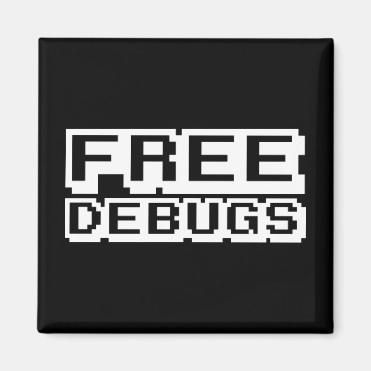 KOSTENLOSE DEBUGS MAGNET (Vorne)