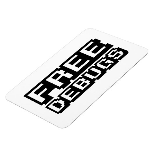 KOSTENLOSE DEBUGS MAGNET (Linke Seite)