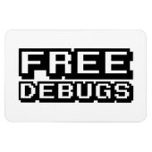 KOSTENLOSE DEBUGS MAGNET (Horizontal)