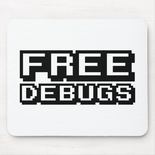 KOSTENLOSE DEBUGS MOUSEPAD (Vorne)