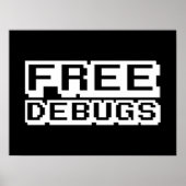 KOSTENLOSE DEBUGS POSTER (Vorne)