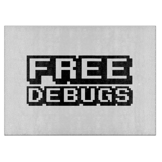 KOSTENLOSE DEBUGS SCHNEIDEBRETT (Vorderseite)