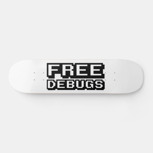 KOSTENLOSE DEBUGS SKATEBOARD (Horizontal)