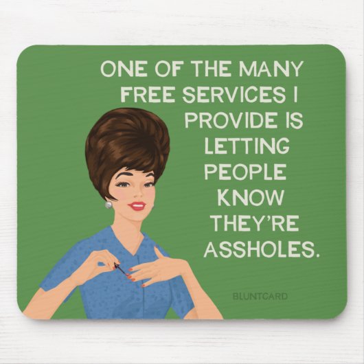 Kostenlose Dienste... Mousepad (Vorne)
