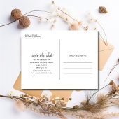 Kostenlose Drinks Foto Funny Wedding Save the Date Ankündigungspostkarte