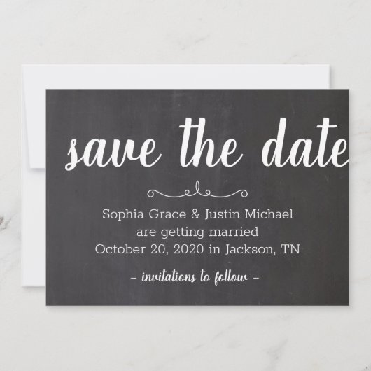 Kostenlose Getränke Funny Save the Dates Date (Rückseite)