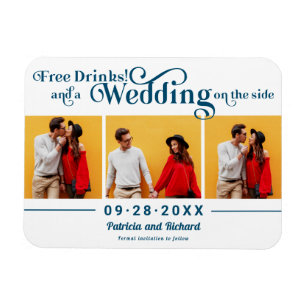 Kostenlose Getränke Hochzeit Termin Merkblatt 3 Fo Magnet