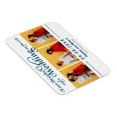 Kostenlose Getränke Hochzeiten sparen das 3. Foto Magnet (Rechte Seite)