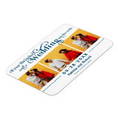 Kostenlose Getränke Hochzeiten sparen das 3. Foto Magnet (Linke Seite)