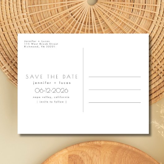 Kostenlose Getränke Weinkellerei Hochzeit sparen S Ankündigungspostkarte