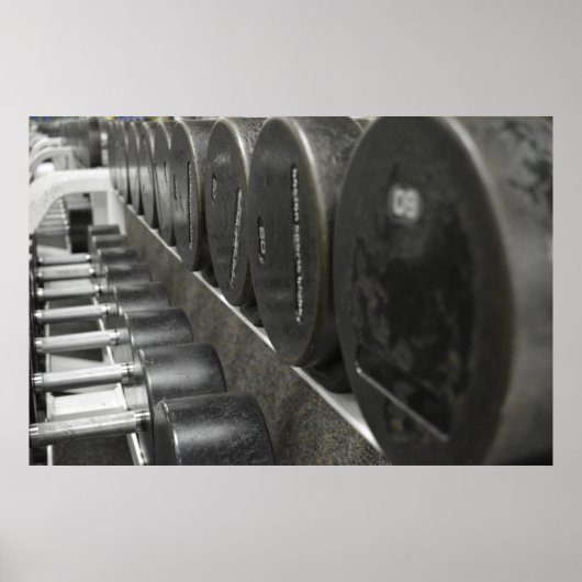 Kostenlose Gewichte Poster (Vorne)