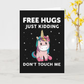 Kostenlose Hugs, die mir einfach die Touch wegwerf Karte (Gelbe Blume)