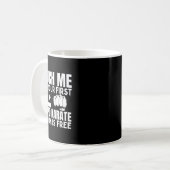 Kostenlose Kenpo-Karate-Lektion für lustigen ameri Kaffeetasse (Vorderseite Links)