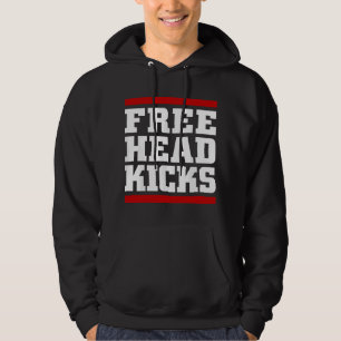 Kostenlose Kopfstöße MMA Muay Thai Taekwondo Fight Hoodie