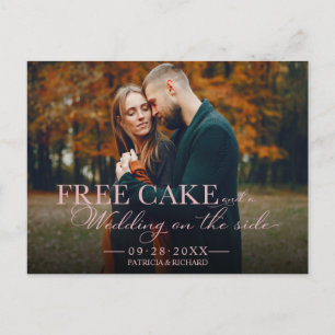 Kostenlose lustige Hochzeitstorte Save The Date Vo Postkarte