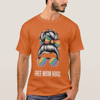 Kostenlose Mama Umarmungen LGBT-Geschenk T-Shirt