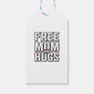 Kostenlose Mama Umarmungen Stolz Herz Vintage T-Sh Geschenkanhänger
